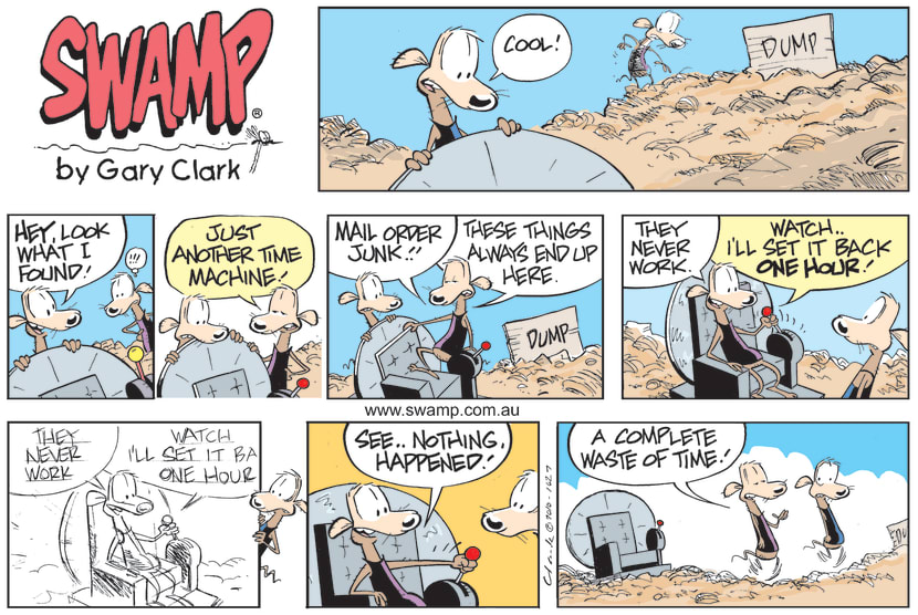 Swamp Cartoon - Dumped Time MachineNovember 20, 2022